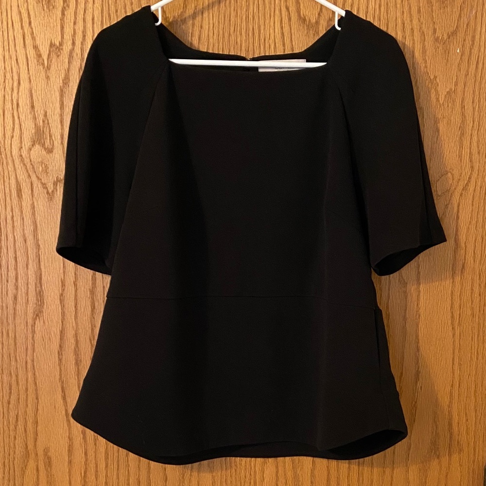 Black Boxy Top